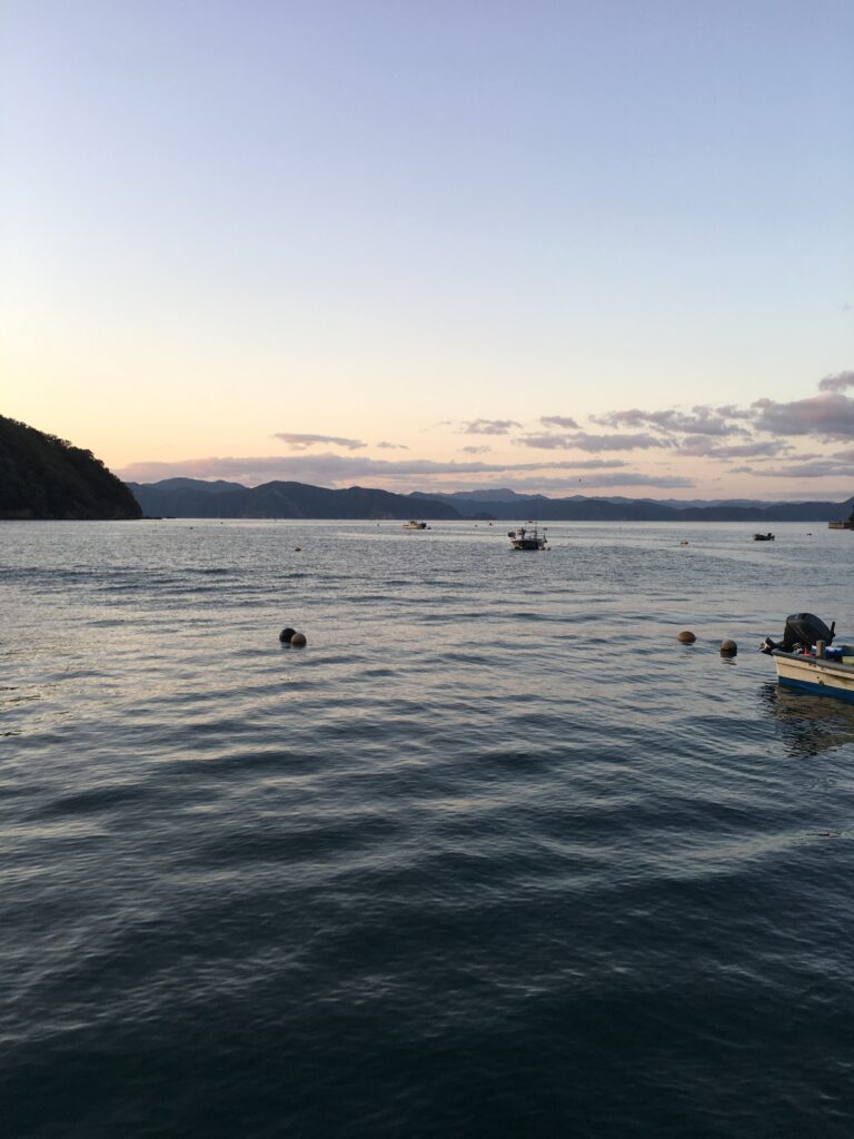 常神半島の夜明け